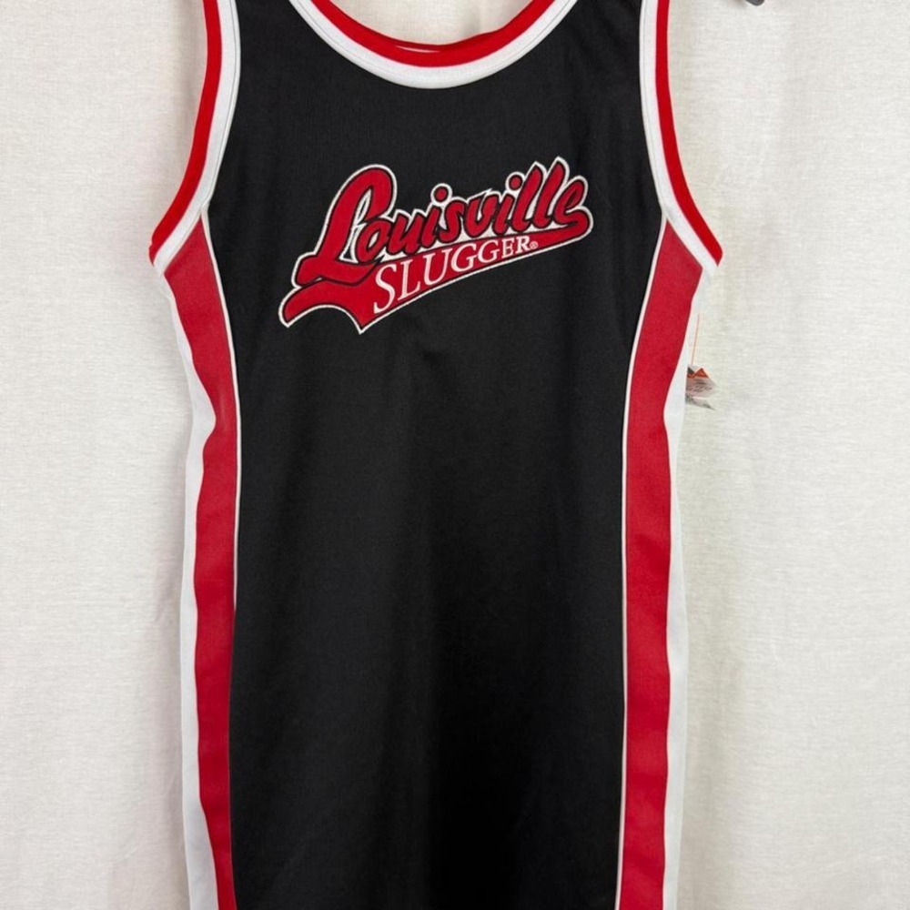 Louisville Slugger G-III Carl Banks‎ Jersey Tank Top Mens L/XL Black Red White